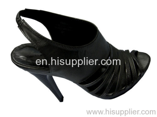 strappy sling pump