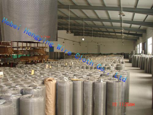 plain and twill weave stainless steel wire mesh