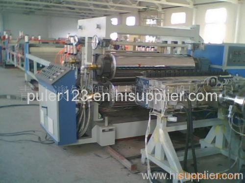 plastic construction template production line