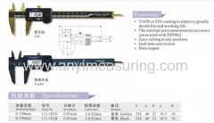 Titanium Coated Digital Caliper, Digital Measuring Calipers, Anyi Instruments for Measurement