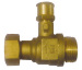 Brass lockable ball valve