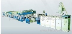 pp hollow grid board production line