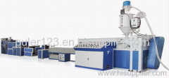 Plastic drainage board extrudion line