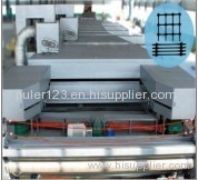plastic earth grid extrusion line