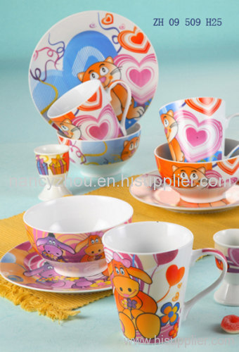 porcelain tableware