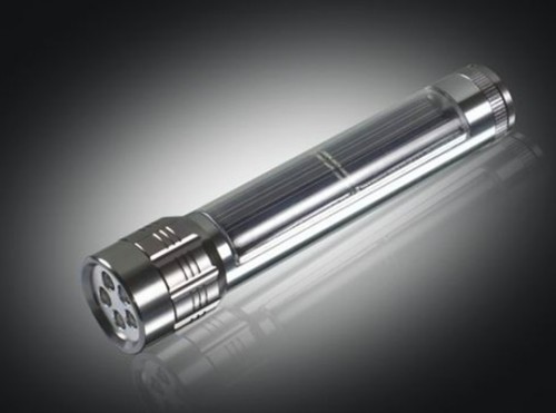 solar powered flashlight