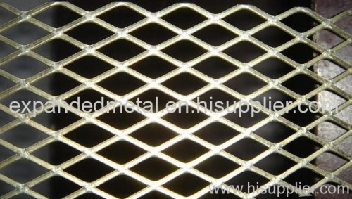 Diamond Copper Expanded metal mesh