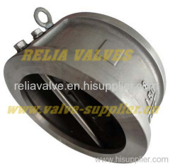 China dual plate check valve