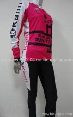 Winter cycling garment,bike uniform