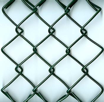 galvanized chain link fence