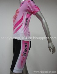 Women's cycling set,bike kit