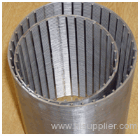 Welded wedge wire screen