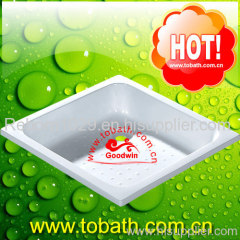 deep shower tray