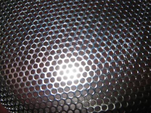 Perforated metal sheet