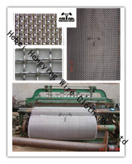 crimped wire mesh panel