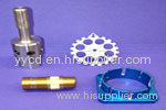 Color zinc plated machined parts