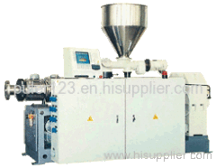 Connical twin screw extruder