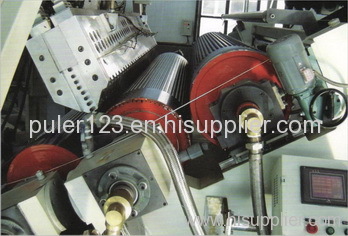 wide-size drainage plate production line