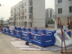 inflatable football field