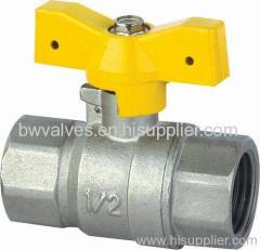 Gas ball valve