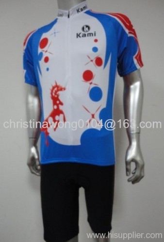 men's short sleeves cycling gear