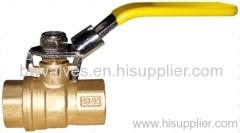 Brass ball valve