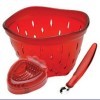 strawberries slicer with bowl set