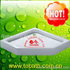 fiberglass shower tray