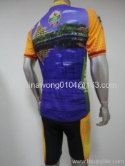 men's short sleeves bike garment