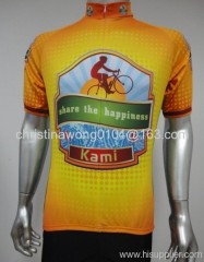 men's short sleeves bike garment