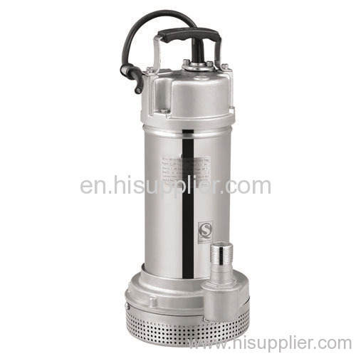 220Voltage 370/550/750/1100/1500w stainless steel submersible pumps flow up to 40m³/h