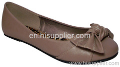 bow flat shoe