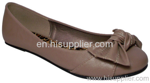 Bow Flat Pointed Toe Shoe