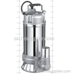 stainless steel garden sewage pump