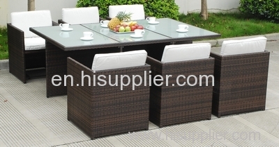 Rattan Dining Furniture on Chairs Wicker Garden Chairs Patio Furniture Wicker Rattan Dining Set