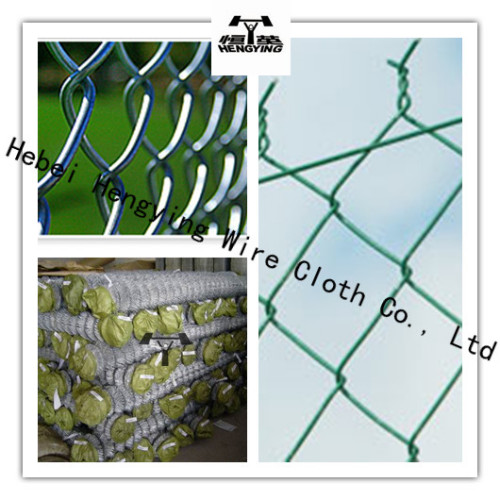 PVC coated chain link wire meshes