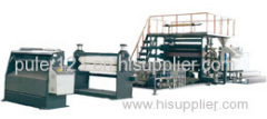 PVC free foamed sheet production line