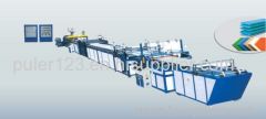 XPS fomed heat preservation board extrusion production line