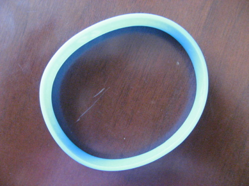 silicone rubber bracelet