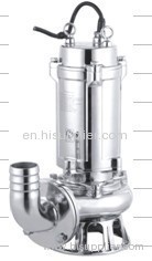 stainless steel big flow sewage pump