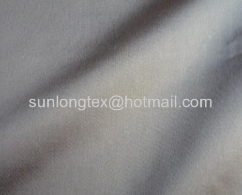 Twisted polyester cotton stretch satin fabrics