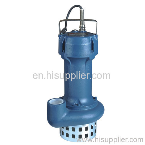 Euro style submersible sewage pump