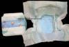 Baby diapers with magice tapes and breathable film