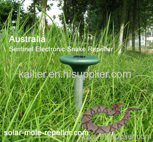 Solar Electronic Snake Repeller