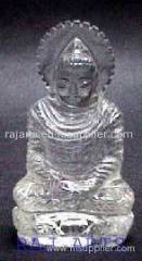 Crystal stone Buddha