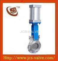 Pneumatic Knife Gate Valve (wafer, flange, lug), China Pneumatic Knife Gate Valve