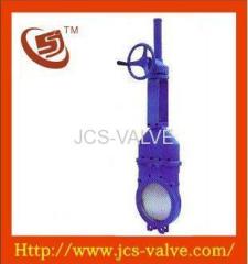 Cast Steel Knife Gate Valve,Carbon Steel Knife Gate Valve, WCB Knife Gate Valve