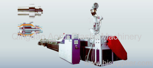 Cool and hot pipe production line