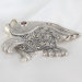 Thai Sterling Silver tropical Fish Marcasite Pendant