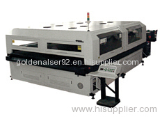 Laser textile cutting machine with auto feeding
